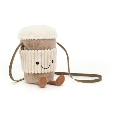 Jellycat Soft Plush Amuseables Perkle Coffee Bag