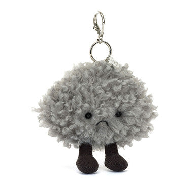 Jellycat Soft Plush Amuseables Storm Cloud Bag Charm