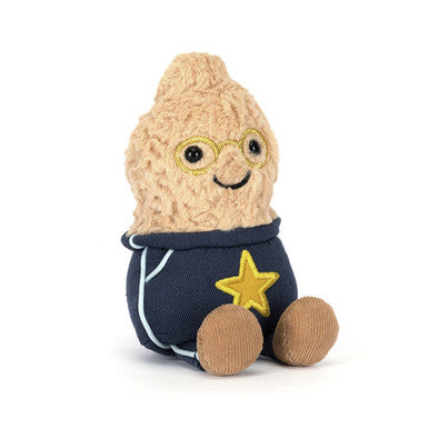 Jellycat Soft Plush Amuseables Peanut 'Star Student'