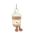 Jellycat Soft Plush Amuseables Perkle Coffee Bag Charm