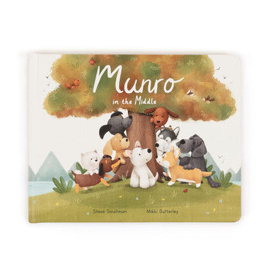 Jellycat Kids Book Munro in the Middle Book