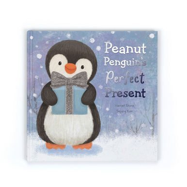 Jellycat Kids Book Peanut Penguin's Perfect Present Book
