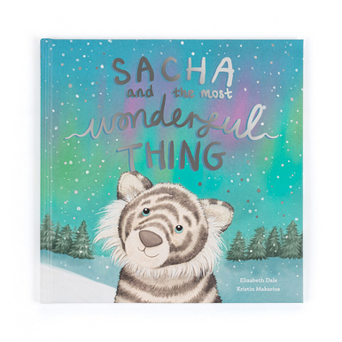 Jellycat Kids Book Sacha and the Most Wonderful Thing Book