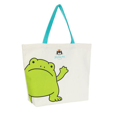 Jellycat Soft Plush Ricky Rain Frog Tote Bag