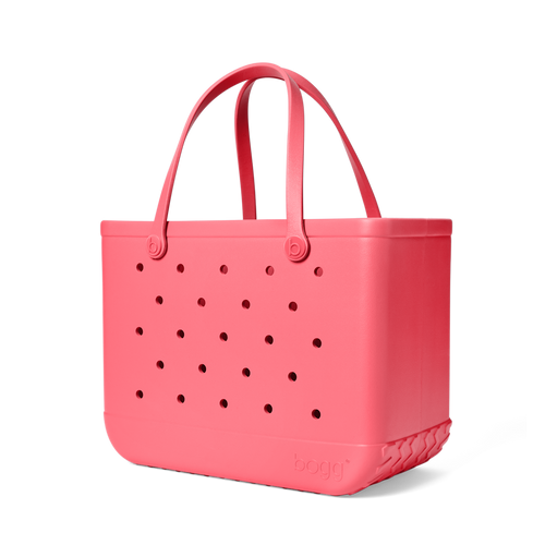 Large Washable Tote Bag Capri Coral for Weekend Carry